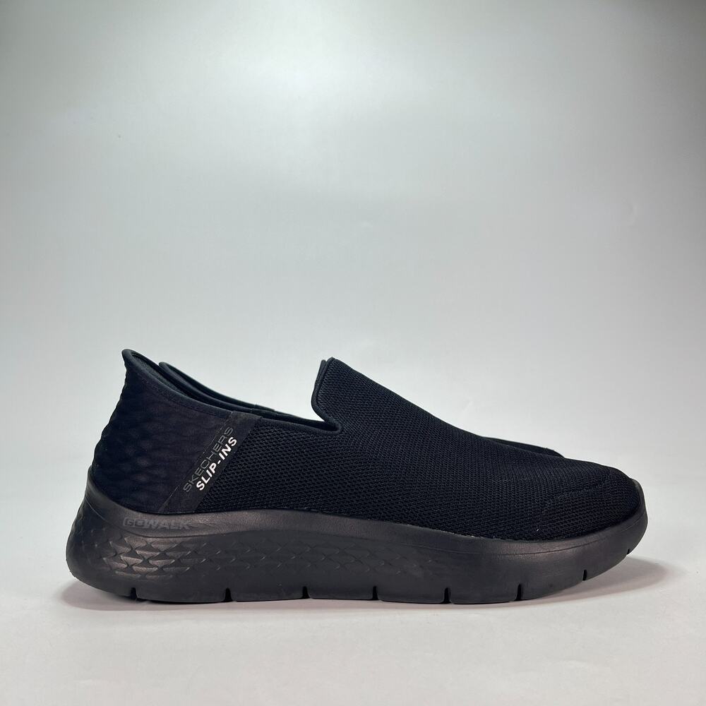 Skechers GO WALK Flex No Hand Black Casual Walking Shoes 216491WW Mens Size 10.5